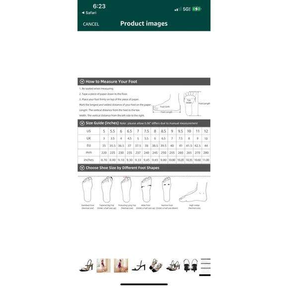 Modatope Womens Open Toe Strappy Sandals - Picture 7 of 7